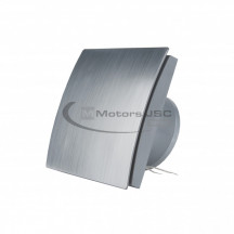 Вентилятор MMotors ММ-Р 100 пластик овал зі зворотним клапаном срібло