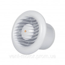 Витяжний вентилятор білий MMotors JSC МТ 100 105 м3/год зі зворотним клапаном