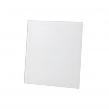 Кришка для вентилятора AirRoxy dRim Glass білий глянець (01-170)