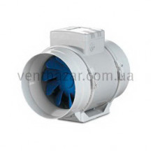 Круглий канальний вентилятор Blauberg TURBO 150 Сіро-блакитний