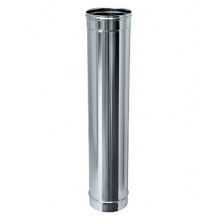 Труба одностінна з нержавіючої сталі, товщина стінки - 0,5 мм, Довжина - 1 м, Товщина стінки-0,5 мм, Довжина-1 м 150 мм
